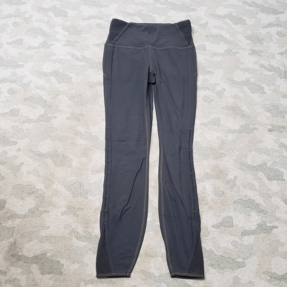 Athleta Leggings Womens XS Gray Yoga Activewear Pull On Gym Fitness Running